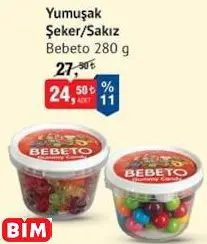 BEBETO YUMUŞAK ŞEKER/SAKIZ BEBETO YUMUŞAK ŞEKER/SAKIZ